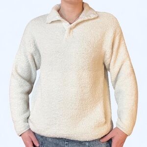 SKIMS Cream Crewneck Sweater